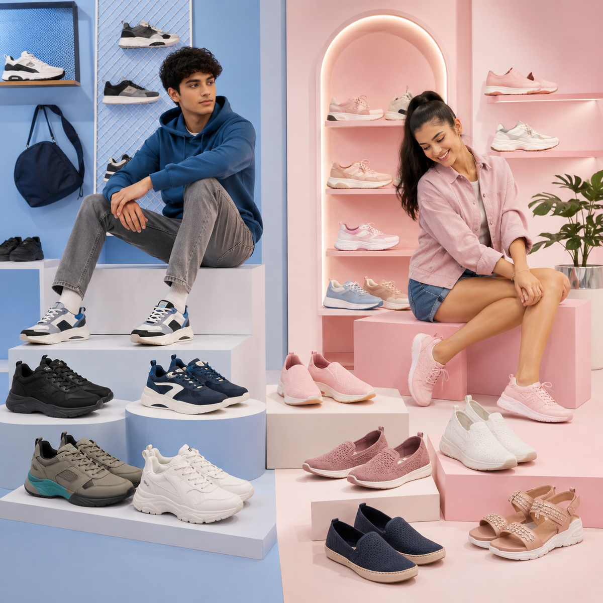 Men's & Women's Footerwear