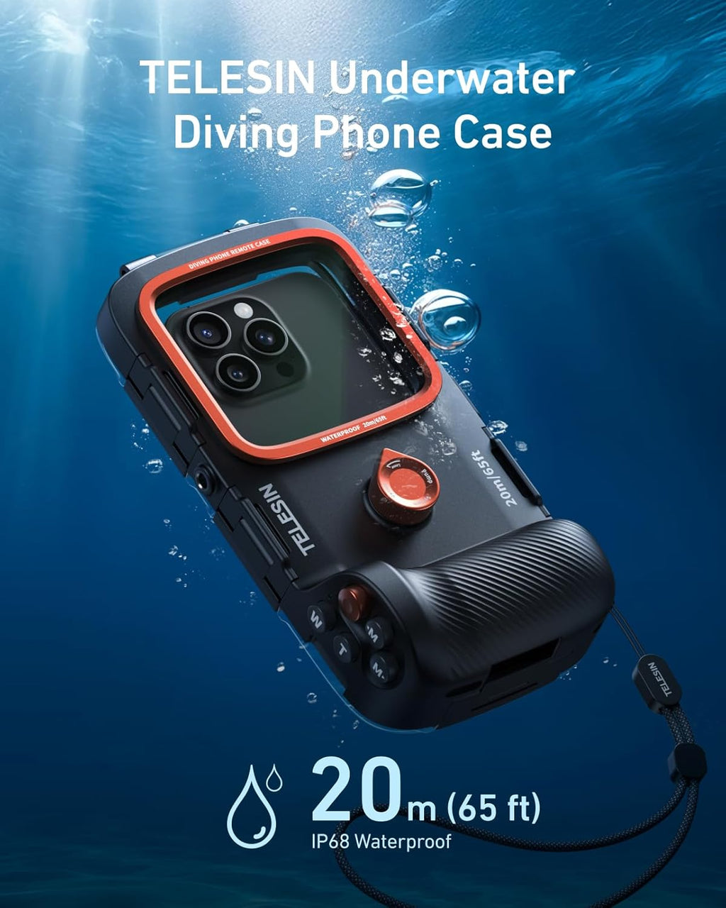 Universal Underwater Phone Case with Bluetooth