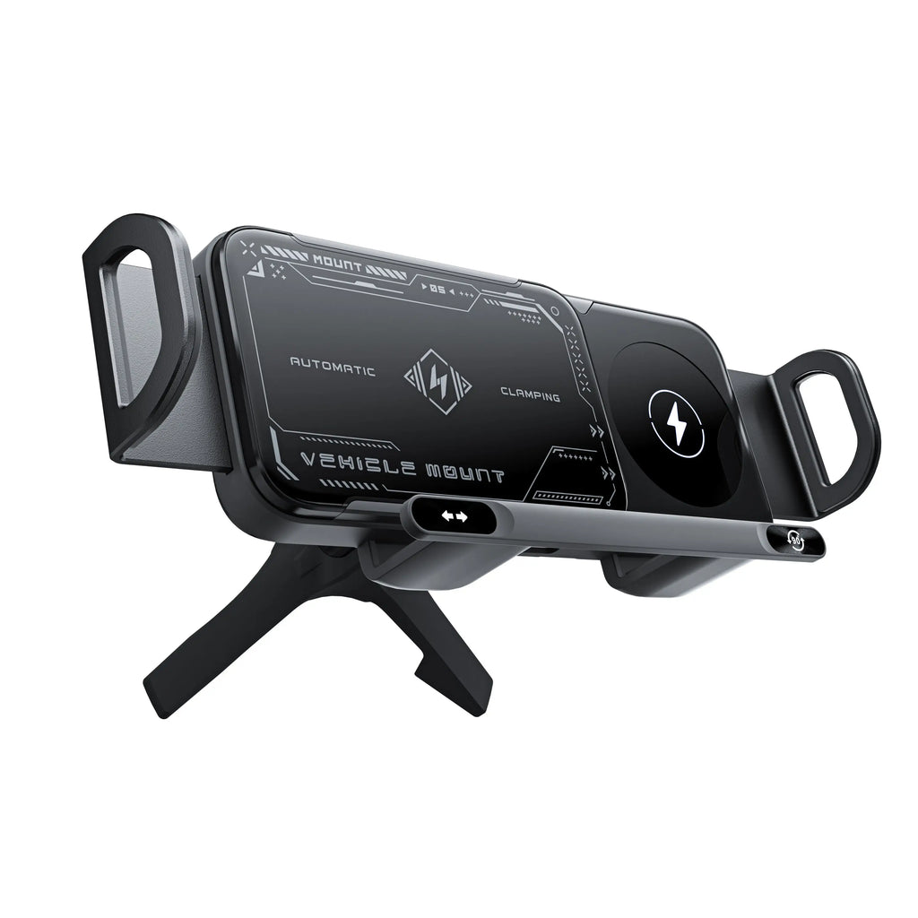 Auto-Lock Arms Car Charging Phone Holder
