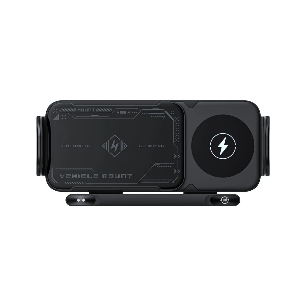 Auto-Lock Arms Car Charging Phone Holder
