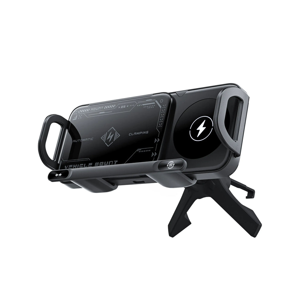 Auto-Lock Arms Car Charging Phone Holder
