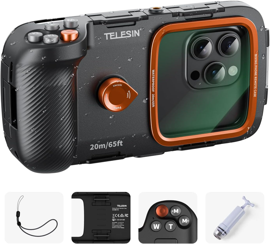 Universal Underwater Phone Case with Bluetooth