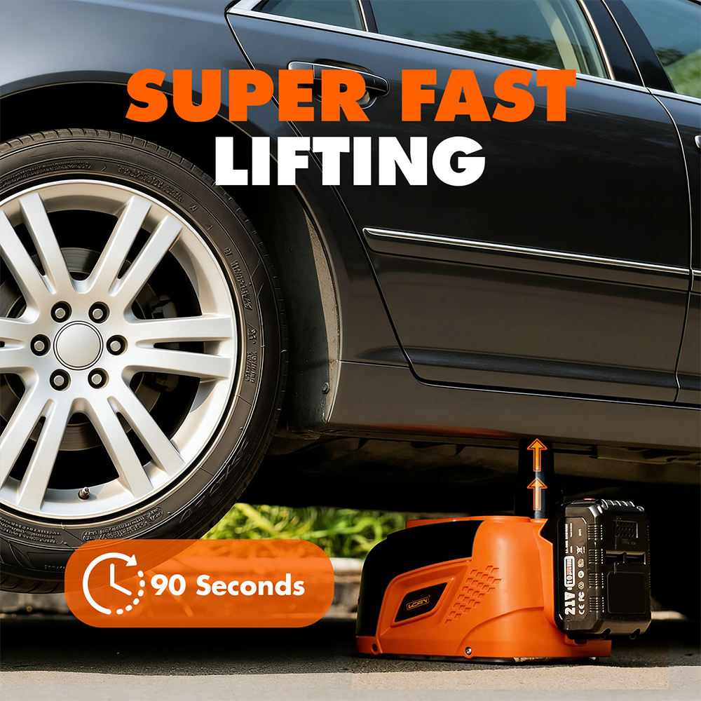 Automatic Lift Wireless Electric Car Jack